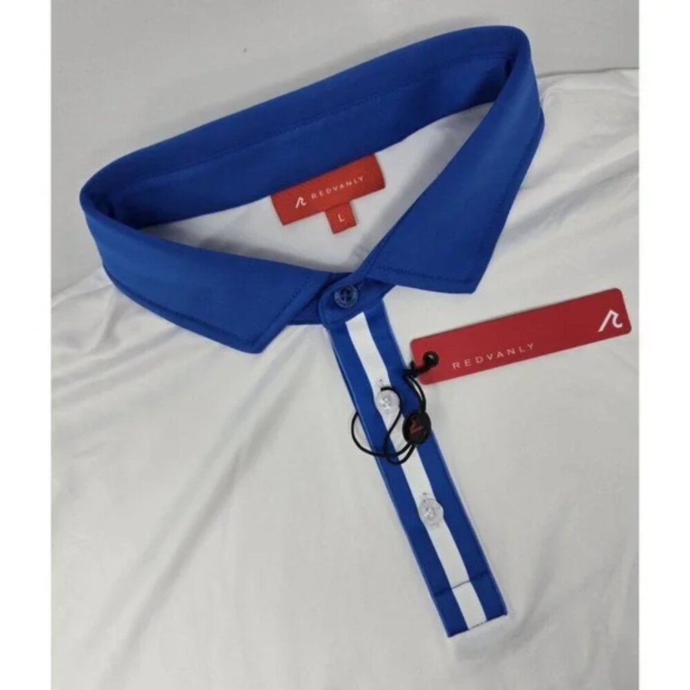 NWT!! Redvanly Monroe Polo PUREpoly Stretch Golf Performance - Large